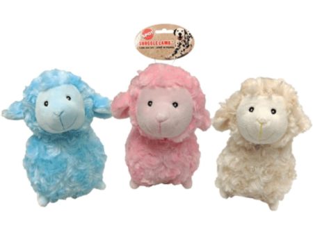 Ethical Snuggle Lamb Plush Dog Toy For Sale