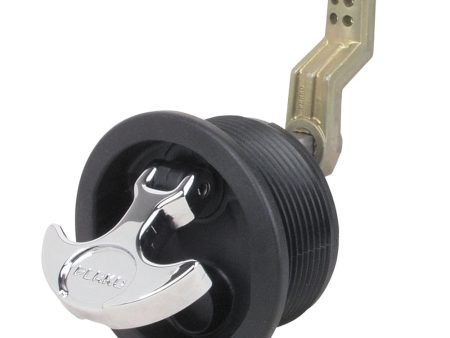 Perko Surface Mount Latch f Smooth  Carpeted Surfaces w Offset Cam Bar [1092DP1BLK] Hot on Sale