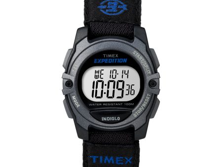 Timex Expedition Digital Core Fast Strap - Black Blue [TW4B02400JV] For Cheap