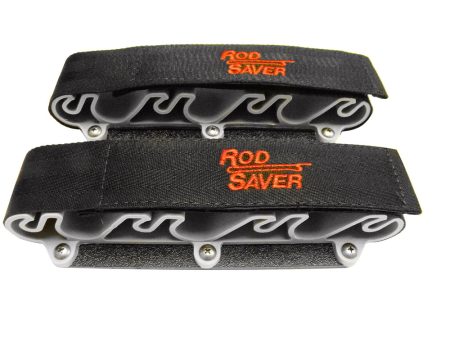 Rod Saver Portable Side Mount w Dual Lock 6 Rod Holder [SMP6] Hot on Sale