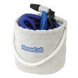 HoseCoil Canvas Bucket w 75 Expandable Hose, Rubber Tip Nozzle  Quick Release [HCE75CB] For Discount