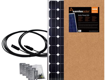 Samlex 100W Solar Panel Kit [SSP-100-KIT] Online Sale