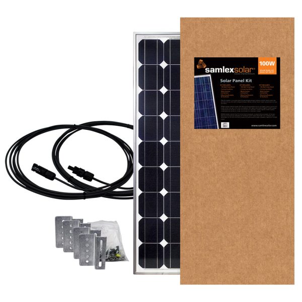 Samlex 100W Solar Panel Kit [SSP-100-KIT] Online Sale