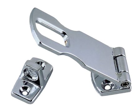 Perko Chrome Plated Zinc Hasp - 3  [1198DP2CHR] Hot on Sale