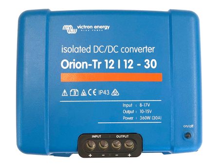 Victron Orion-TR DC-DC Converter - 12 VDC to 12 VDC - 30AMP Isolated [ORI121240110] Cheap