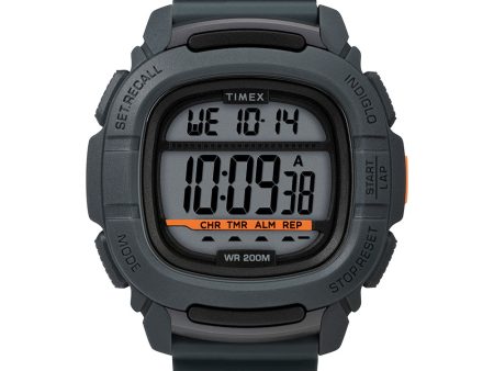 Timex DGTL BST.47 Boost Shock Watch - Grey Orange [TW5M26700JV] Supply