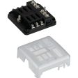 Sea-Dog Blade Style LED Indicator Fuse Block w Negative Bus Bar - 6 Circuit [445185-1] Cheap