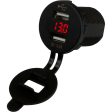 Sea-Dog Dual USB Socket Voltmeter w Hidden Display [426517-1] Cheap