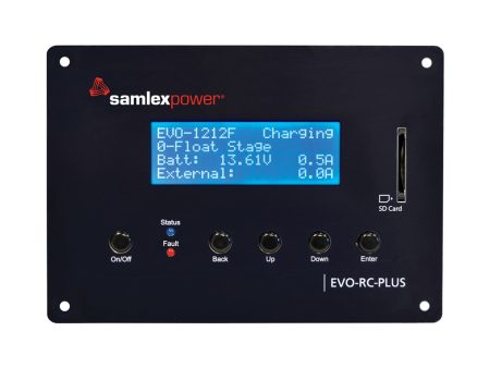 Samlex Programmable Remote Control f Evolution F Series Inverter Charger - Optional [EVO-RC-PLUS] Online