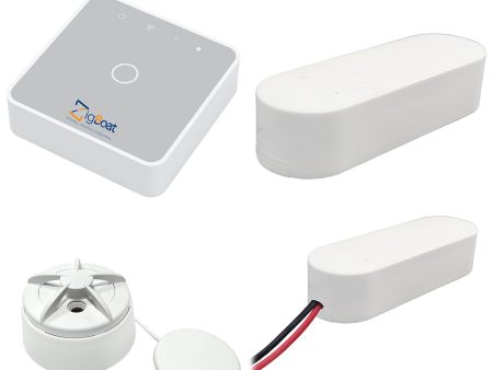 Glomex ZigBoat Starter Kit System - Gateway, Battery, Door Porthold  Flood Sensor [ZB101] on Sale