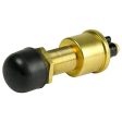 Cole Hersee Heavy Duty Push Button Switch w Rubber Cap SPST Off-On 2 Screw - 35A [M-626-BP] Cheap