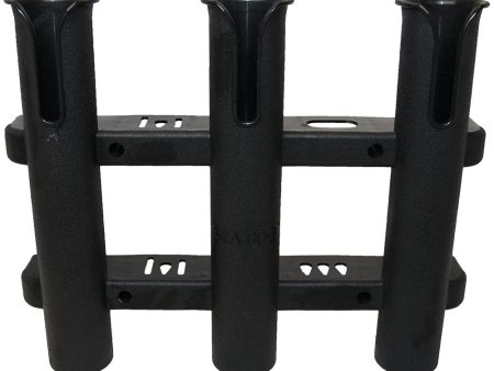 Sea-Dog Three Pole Rod Storage Rack - Black [325039-1] Discount