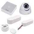 Glomex ZigBoat Starter Kit System w Camera - Includes Gateway, Battery, Flood, Door Porthole Sensor  IP Camera [ZB102] Online Sale