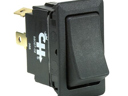 Cole Hersee Sealed Rocker Switch Non-Illuminated SPST (On)-Off 2 Blade [58027-02-BP] Discount